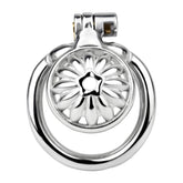 BDStyle Sunflower Shape Steel Male Chastity Cage - - Male Chastity